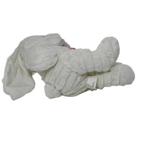 American Greetings White Plush Bunny Rabbit Stuffed Animal Easter With Bow 12" - Picture 4 of 6